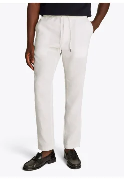 Herren Chinohose mit Leinen HARLEM SORONA LINEN Relaxed Tapered Fit