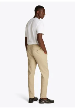 Herren Chinohose mit Leinen HARLEM SORONA LINEN Relaxed Tapered Fit