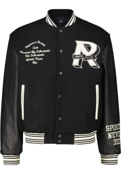 Herren Collegejacke mit Wolle