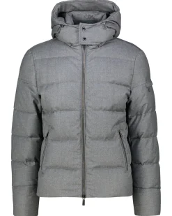 Herren Daunenjacke BRETT-LL mit Schurwolle