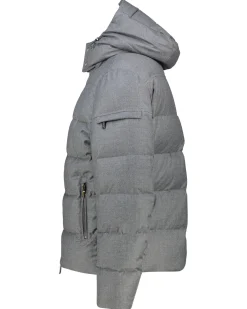 Herren Daunenjacke BRETT-LL mit Schurwolle