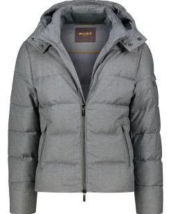 Herren Daunenjacke BRETT-LL mit Schurwolle