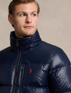 Herren Daunenjacke mit Kapuze