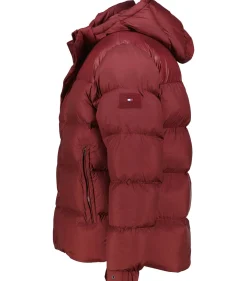 Herren Daunenjacke mit Kapuze MIX DOWN PUFFER Regular Fit