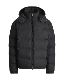 Herren Daunenjacke mit Kapuze