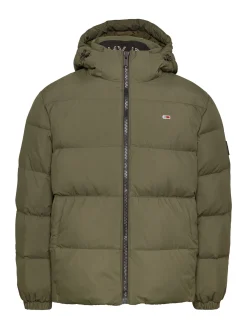 Herren Daunenjacke mit Kapuze ESSENTIAL Regular Fit