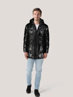 Herren Daunenmantel mit Kapuze TIVERTON