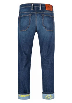 Herren Fahrrad-Jeans SPEED Stretch Coolmax® Slim Fit