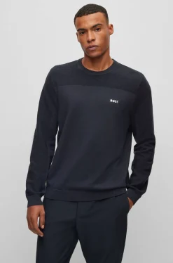 Herren Feinstrickpullover mit Schurwolle MOMENTUM-X_CN Regular Fit