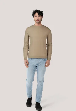 Herren Feinstrickpullover mit Viskose SAN CODY-CV Slim Fit