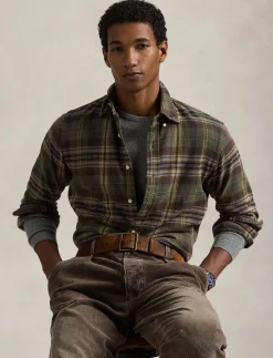 Herren Flanellhemd Regular Fit