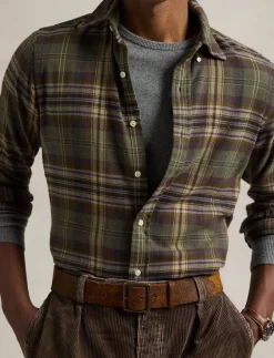 Herren Flanellhemd Regular Fit