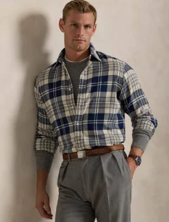 Herren Flanellhemd Regular Fit