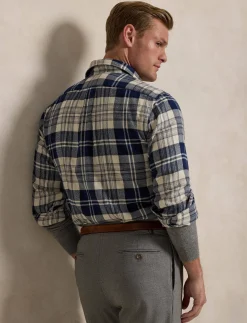 Herren Flanellhemd Regular Fit