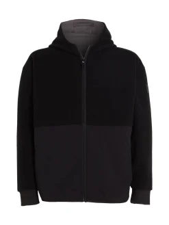 Herren Fleecejacke BONDED FLEECE ZIP HOODED JACKET