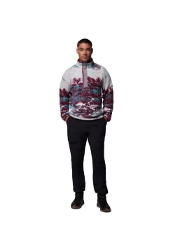 Herren Fleecepullover HELVETIA II PRINTED HALF SNAP FLEECE