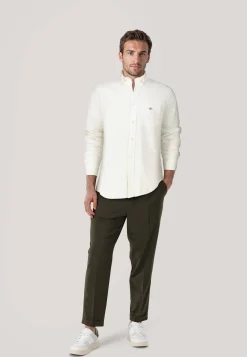 Herren Freizeithemd aus Leinen und Baumwolle Regular Fit