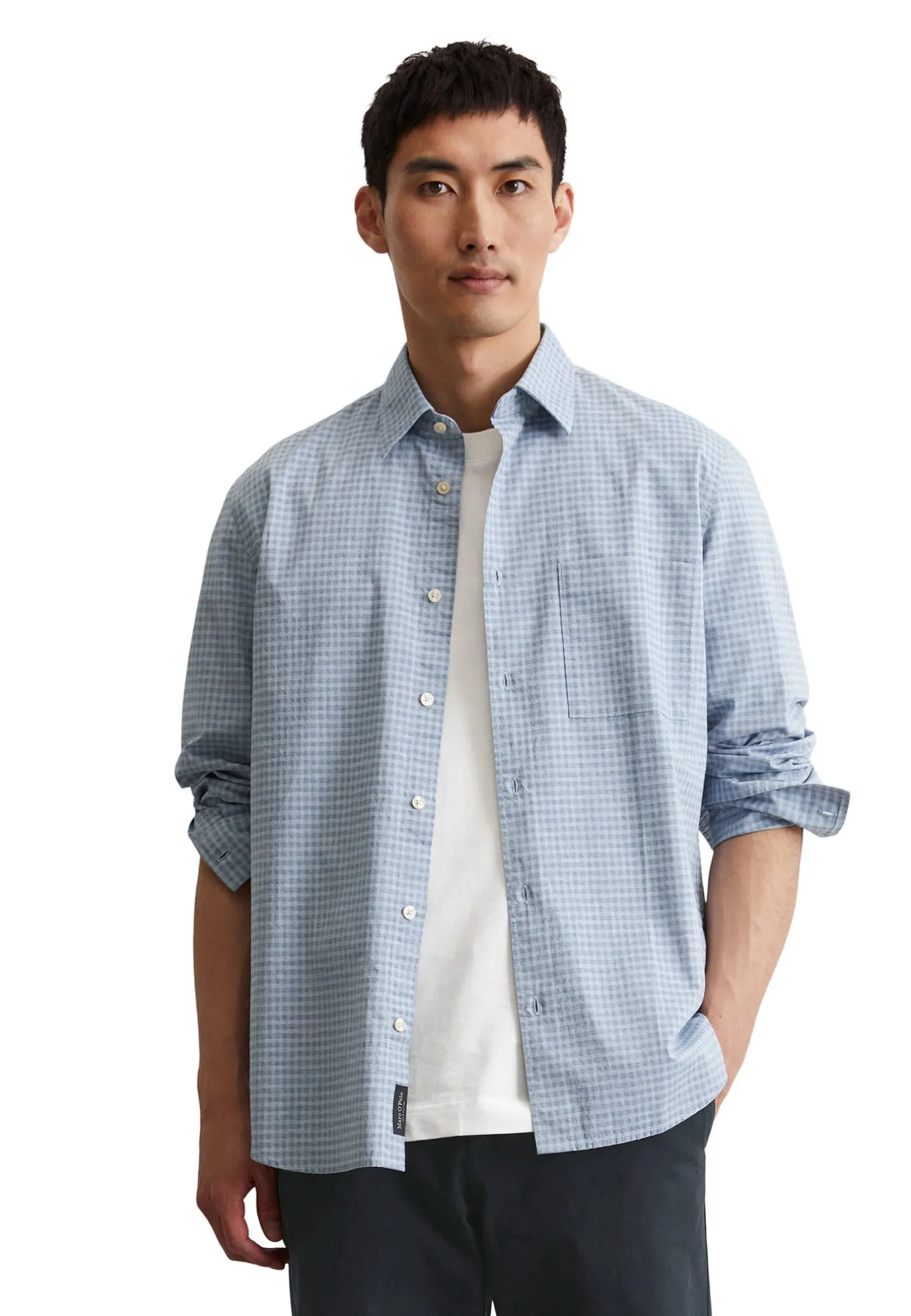 Herren Freizeithemd aus Popeline Regular Fit