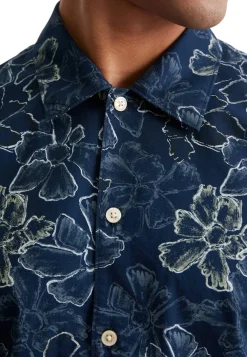 Herren Freizeithemd aus Popeline Regular Fit