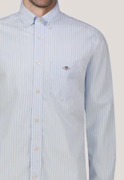 Herren Freizeithemd STRIPE aus Popeline Regular Fit