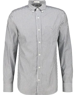 Herren Freizeithemd STRIPE aus Popeline Regular Fit