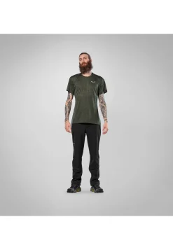 Herren Funktionsshirt "Puez Melange Dry´Ton" Kurzarm