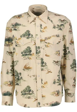 Herren Hamd PRINTED RODEO SHIRT Relaxed Fit