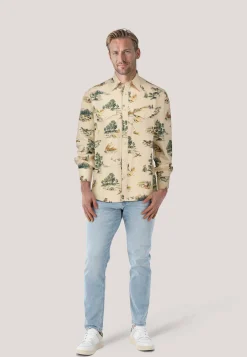 Herren Hamd PRINTED RODEO SHIRT Relaxed Fit