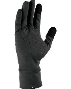 Herren Handschuhe FLEECE RUNNING GLOVE SCHWARZ