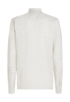 Herren Hemd aus Baumwolle FLEX POPLIN AOP SF SHIRT Slim Fit