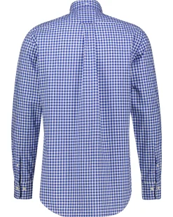 Herren Hemd aus Baumwoll-Popeline GINGHAM Regular Fit