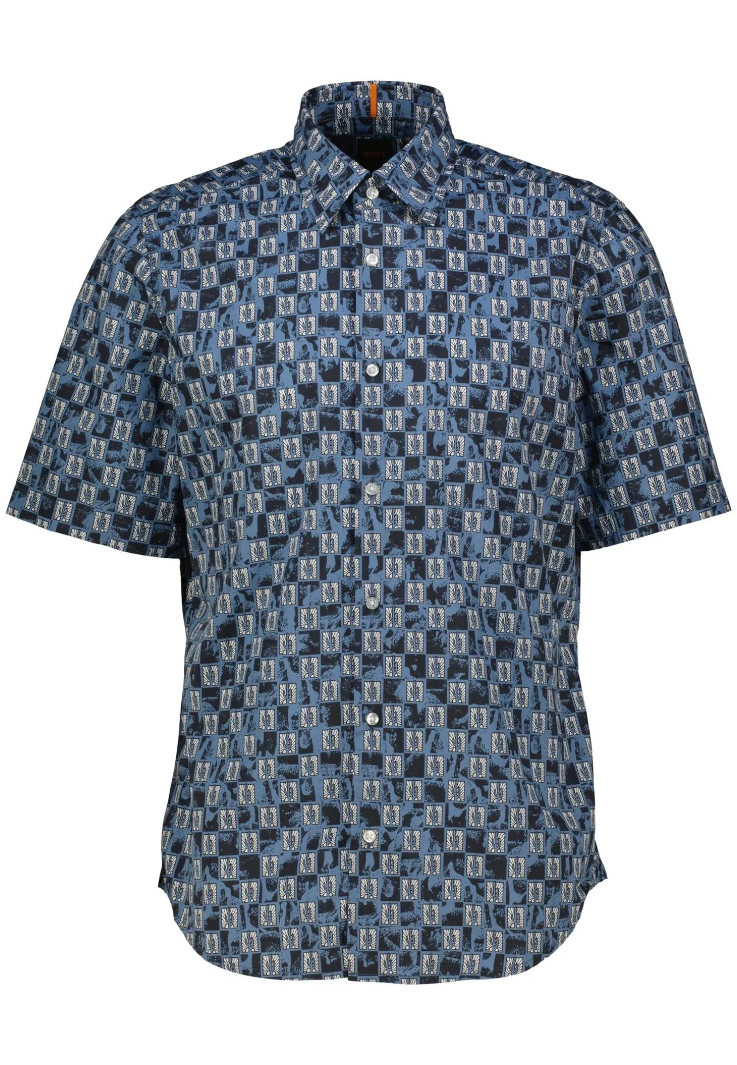 Herren Hemd aus Baumwoll-Popeline RASH_2_M Regular Fit