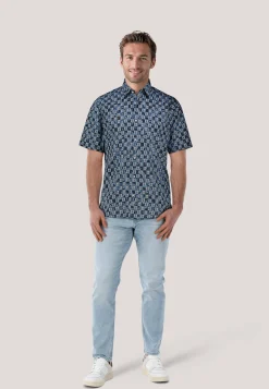 Herren Hemd aus Baumwoll-Popeline RASH_2_M Regular Fit