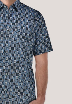 Herren Hemd aus Baumwoll-Popeline RASH_2_M Regular Fit