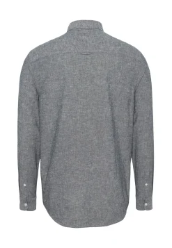 Herren Hemd aus Bio-Baumwolle und Leinen Regular Fit