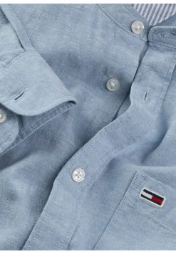 Herren Hemd aus Bio-Baumwolle und Leinen TJM LINEN MIX BAND COLLAR SHIRT