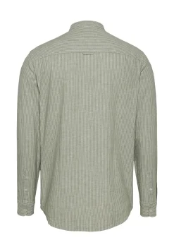 Herren Hemd aus Bio-Baumwolle und Leinen TJM LINEN MIX BND STP SHRT EXT