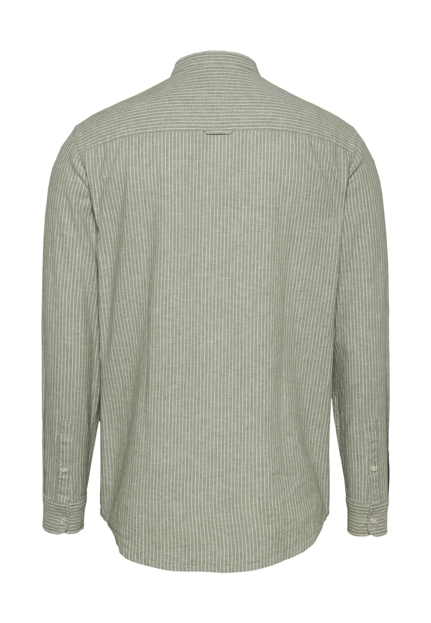 Herren Hemd aus Bio-Baumwolle und Leinen TJM LINEN MIX BND STP SHRT EXT