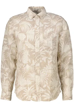 Herren Hemd aus Leinen Regular Untucked Fit