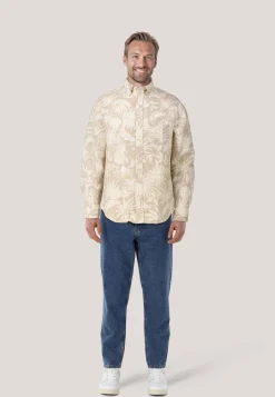 Herren Hemd aus Leinen Regular Untucked Fit