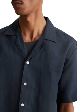 Herren Hemd aus Leinen und Bio-Baumwolle Regular Fit