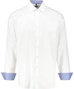 Herren Hemd Body Fit Langarm