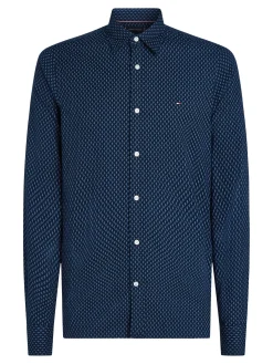 Herren Hemd BRUSHED PRINT SF SHIRT Slim Fit