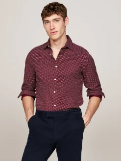 Herren Hemd BRUSHED PRINT SF SHIRT Slim Fit