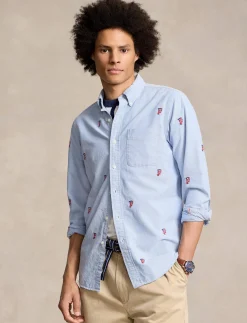 Herren Hemd Classic Fit Langarm