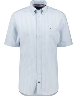 Herren Hemd CL-W OXFORD STRIPE SHIRT Regular Fit Kurzarm