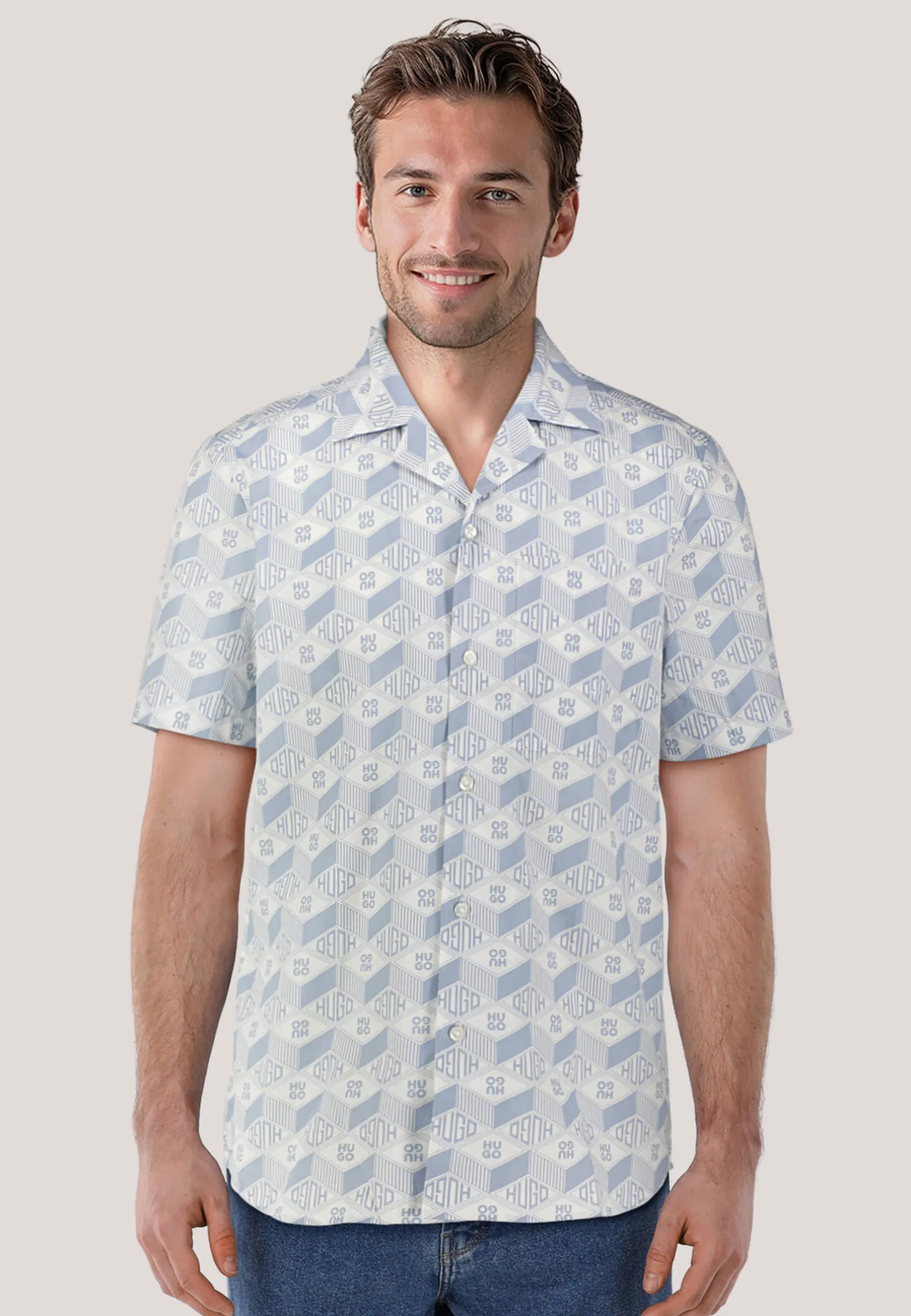 Herren Hemd ELLINO Straight Fit