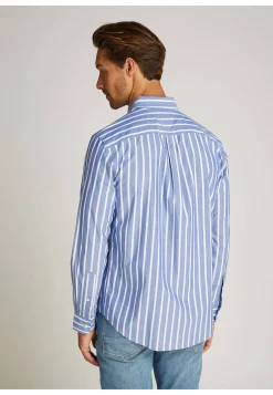 Herren Hemd FLEX POPLIN NAUTICAL Regular Fit