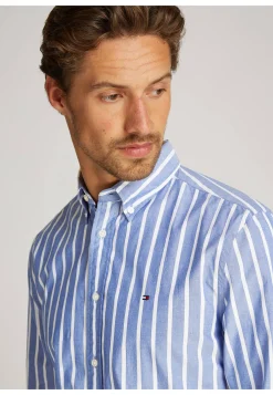 Herren Hemd FLEX POPLIN NAUTICAL Regular Fit