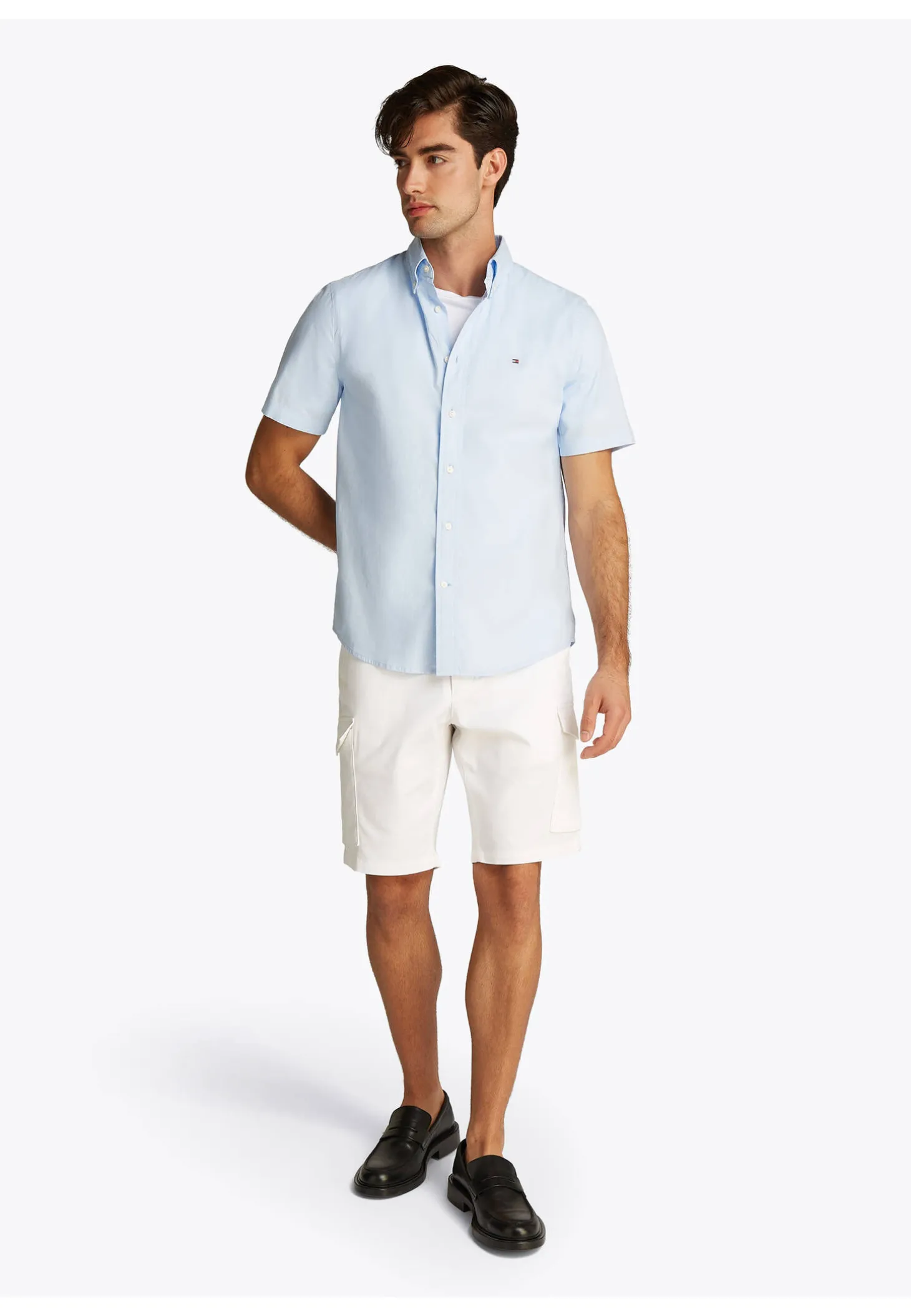 Herren Hemd FLEX POPLIN SOLID SHIRT